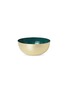 Main View - Click To Enlarge - LOUISE ROE - Brass large bowl – Jade Green
