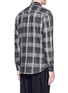Back View - Click To Enlarge - STELLA MCCARTNEY - Tartan plaid flannel shirt