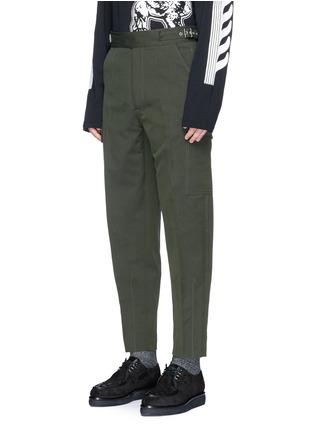 Front View - Click To Enlarge - STELLA MCCARTNEY - Tapered cargo pants