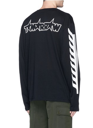 Back View - Click To Enlarge - STELLA MCCARTNEY - 'Speedway' long sleeve T-shirt