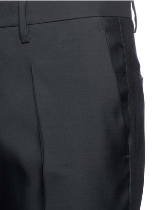Detail View - Click To Enlarge - 71465 - 'Tokyo' virgin wool-silk tuxedo pants