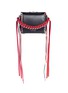 Main View - Click To Enlarge - ALEXANDER MCQUEEN - 'Box Bag 16' in fringe whipstitch calfskin leather