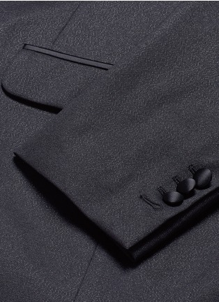 Detail View - Click To Enlarge - 71465 - 'Tokyo' metallic soft tuxedo blazer