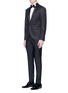 Figure View - Click To Enlarge - 71465 - 'Tokyo' metallic soft tuxedo blazer