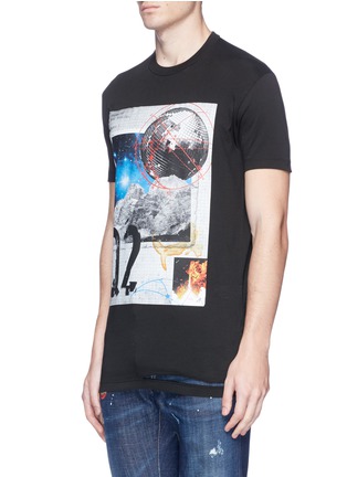 Front View - Click To Enlarge - 71465 - Star Trekking' print T-shirt