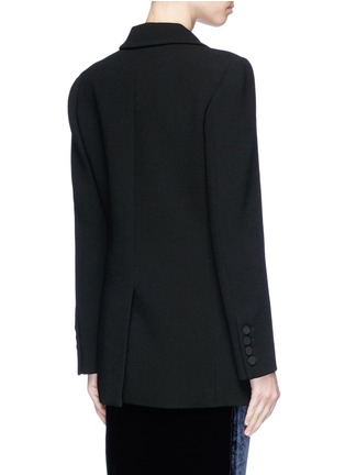 Back View - Click To Enlarge - BLAZÉ MILANO - 'Resolute' stripe lapel wool blazer