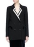 Main View - Click To Enlarge - BLAZÉ MILANO - 'Resolute' stripe lapel wool blazer