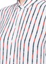Detail View - Click To Enlarge - EQUIPMENT - 'Leema' belt stripe print silk crepe shirt