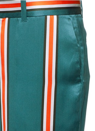 Detail View - Click To Enlarge - EQUIPMENT - 'Essential' stripe silk satin pyjama pants