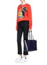 Figure View - Click To Enlarge - ANYA HINDMARCH - 'Eyes Ebury Shopper' leather tote