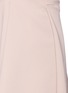 Detail View - Click To Enlarge - CO - Pleated front crepe A-line midi skirt