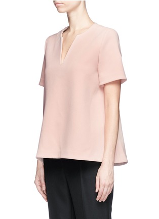 Front View - Click To Enlarge - CO - Crepe A-line top