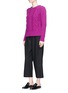 Figure View - Click To Enlarge - CO - Cashmere cable knit sweater