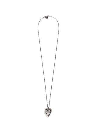 Main View - Click To Enlarge - ALEXANDER MCQUEEN - 'Heart Locket' pendant necklace