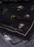 Detail View - Click To Enlarge - ALEXANDER MCQUEEN - Medieval flower print silk-modal scarf