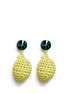Main View - Click To Enlarge - VENESSA ARIZAGA - 'Lemonade' rhinestone crochet fruit drop earrings