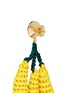 Detail View - Click To Enlarge - VENESSA ARIZAGA - 'Banana Split' rhinestone crochet fruit drop earrings