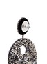 Detail View - Click To Enlarge - KENNETH JAY LANE - Beaded cutout circle drop earrings
