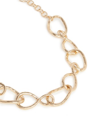 Detail View - Click To Enlarge - KENNETH JAY LANE - Twisted chain link necklace