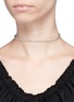 Figure View - Click To Enlarge - KENNETH JAY LANE - Glass crystal wraparound coil choker