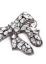 Detail View - Click To Enlarge - KENNETH JAY LANE - Glass crystal bow brooch