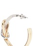 Detail View - Click To Enlarge - KENNETH JAY LANE - Knotted hoop earrings