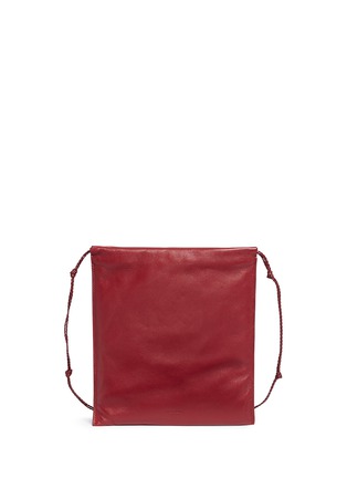 Detail View - Click To Enlarge - THE ROW - 'Medicine' large lambskin leather crossbody pouch