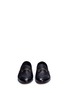 Front View - Click To Enlarge - HENDERSON - Horsebit deerskin leather loafers