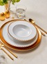  - L'OBJET - Aegean Filet dessert plate – Gold