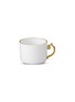  - L'OBJET - Perlée teacup and saucer set – Gold