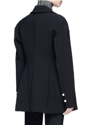 Back View - Click To Enlarge - ELLERY - 'Marilyn' faux pearl embellished suiting jacket