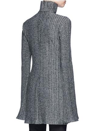 Back View - Click To Enlarge - ELLERY - 'Mescaline' bell sleeve rib knit top