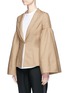 Front View - Click To Enlarge - CO - Trumpet sleeve blazer