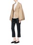 Figure View - Click To Enlarge - CO - Trumpet sleeve blazer