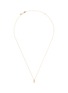 Main View - Click To Enlarge - SYDNEY EVAN - Diamond 14k yellow gold small padlock charm necklace