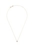 Main View - Click To Enlarge - SYDNEY EVAN - 'Single Stone' diamond 14k yellow gold charm necklace