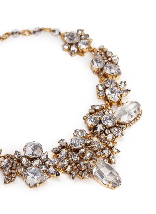 Detail View - Click To Enlarge - ERICKSON BEAMON - 'Valley of the Dolls' Swarovski crystal cluster necklace