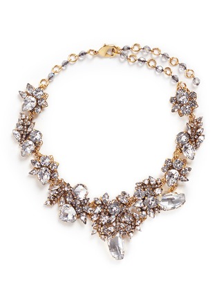 Main View - Click To Enlarge - ERICKSON BEAMON - 'Valley of the Dolls' Swarovski crystal cluster necklace