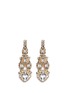 Main View - Click To Enlarge - ERICKSON BEAMON - Swarovski crystal chandelier earrings