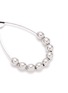 Detail View - Click To Enlarge - PHILIPPE AUDIBERT - 'Antron' sliding bead teardrop hoop earrings