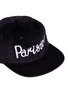 Detail View - Click To Enlarge - MAISON KITSUNÉ - 'Parisien' embroidered corduroy baseball cap