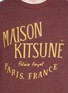 Detail View - Click To Enlarge - MAISON KITSUNÉ - 'Palais Royal' print T-shirt