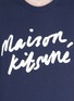 Detail View - Click To Enlarge - MAISON KITSUNÉ - Logo print T-shirt