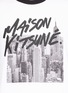 Detail View - Click To Enlarge - MAISON KITSUNÉ - New York skyline print T-shirt