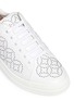 Detail View - Click To Enlarge - ALAÏA - Geometric stud leather sneakers