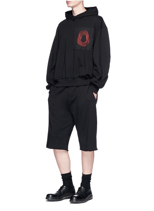 Figure View - Click To Enlarge - 71511 - 'Welde' circle patch oversized hoodie