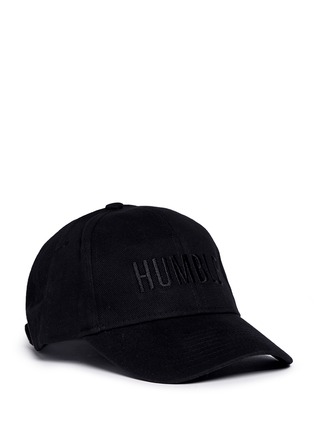 Main View - Click To Enlarge - 74059 - 'Humble' embroidered unisex baseball cap