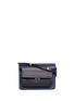 Main View - Click To Enlarge - MARNI - 'Trunk' colourblock saffiano leather shoulder bag