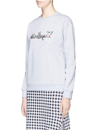 Front View - Click To Enlarge - TOPSHOP - Koala embroidered sweatshirt