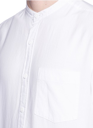 Detail View - Click To Enlarge - TOPMAN - Mandarin collar Oxford shirt